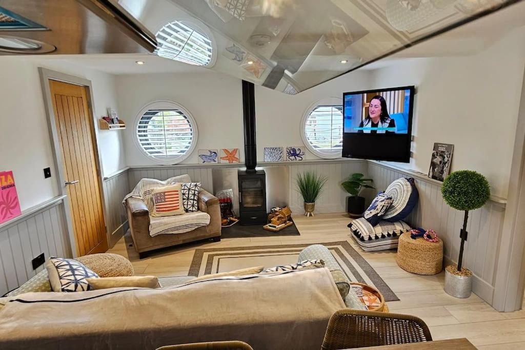 Humberston Boathouse Lodge & Hot Tub - Cleethorpes Beach Cabin Chalet Extérieur photo